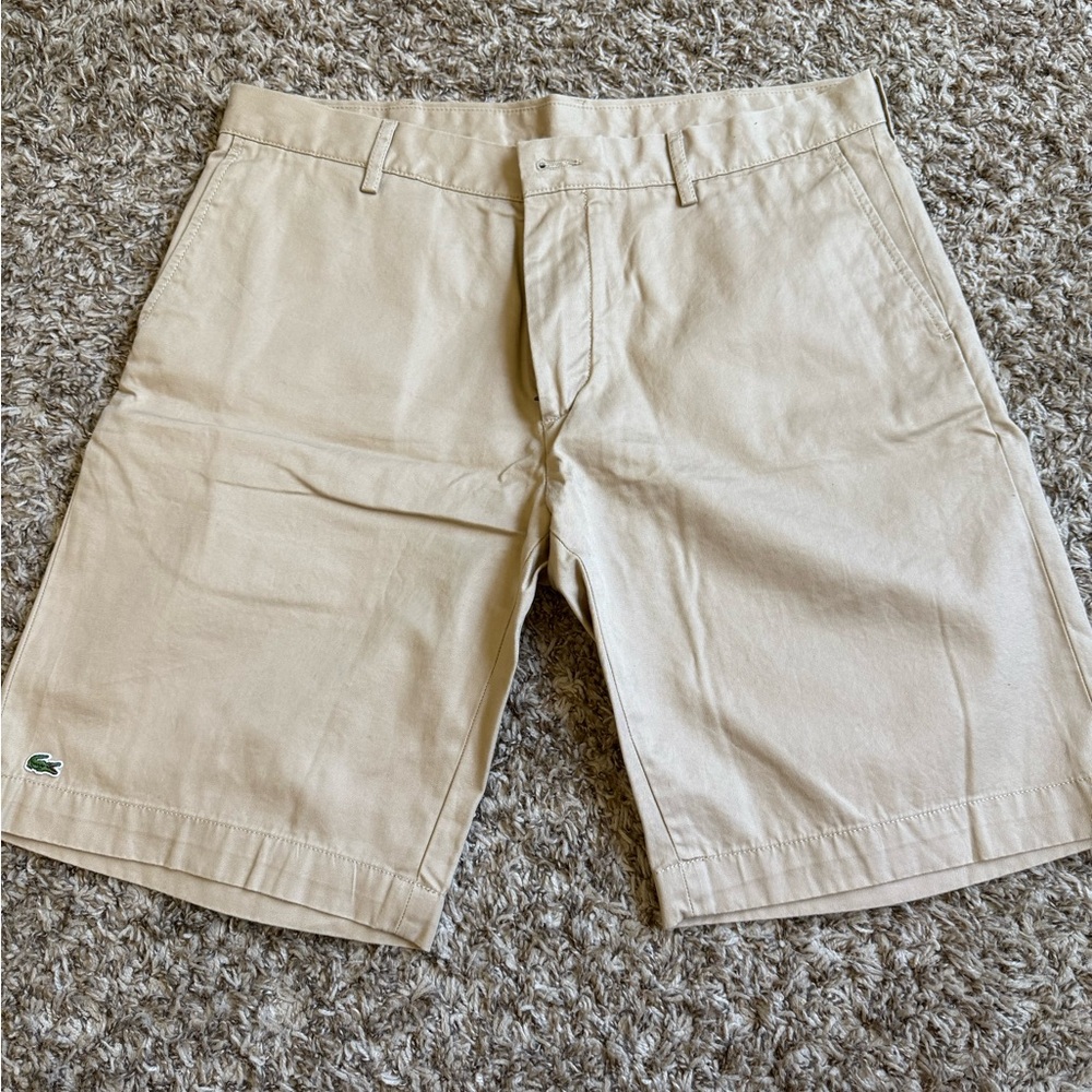 Lacoste Men's Tan Shorts